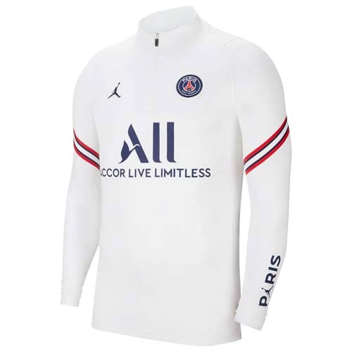 Camiseta Paris Saint Germain Strike Top ML 2021/2022 Blanco